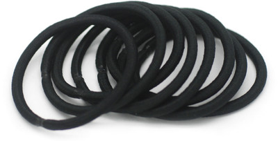 

Basicare 4Mm Elastic Black 1Set Rubber Band(Black)