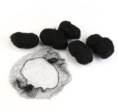 EKAN Hair Accessories Juda Net For Bun Hair Accessory Set(White)
