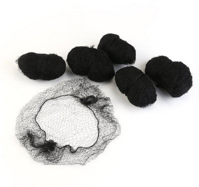 

AASA Hair Juda Bun Cover Net For Women, Black, Pack Of 6 Hair Accessory Set(Black)