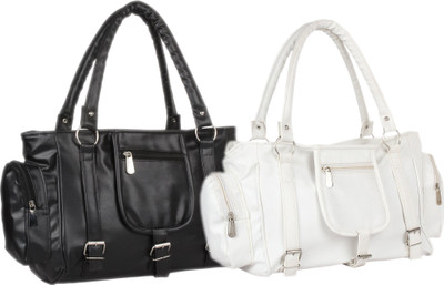 

Mountrex Hand-held Bag(Black, White)