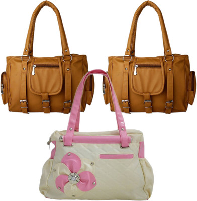 

Mountrex Shoulder Bag(Yellow, Beige), Beige;yellow