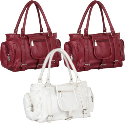 

Mountrex Hand-held Bag(Maroon, White)