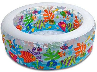 

Toy Park Aquarium Pool Inflatable Pool Inflatable Pool(Multicolor)