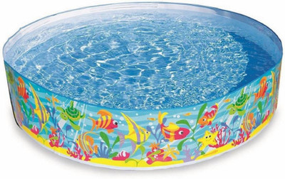 

Fabofly 6 feet swimming pool for kids Inflatable Pool(Multicolor)