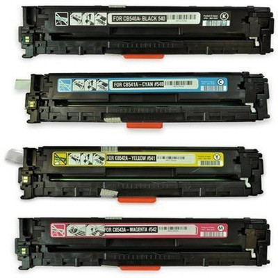 

Printwell 125A Toner Cartridge Bundle Combo Compatible For HP 125A - 540A, 541A, 542A, 543A Toner Cartridge For HP Printers Color LaserJet CM1312 / CM1312nfi / CP1210 / CP1215 / CP1510 / CP1515n / CP1518ni Multi Color Ink Toner(Black, Magenta, Yellow, Cya