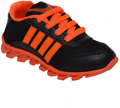 

BUNNIES Boys Lace Ballerinas(Orange