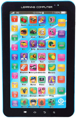 

Flipzon Educational Learning Tablet For Kids, MultiColor(Multicolor)