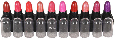 

matte ads lipstick combo 10a(multicolor)