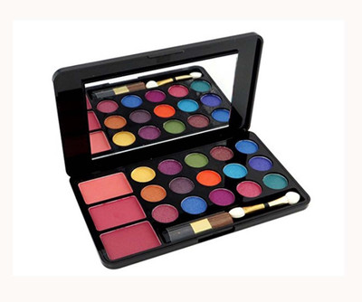 

Hilary Rhoda HR-NMK12-02 Travel Size 15 Color Eyeshadow And 3 Shade Blusher Palette In Smart Phone Look