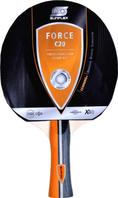 

sunflex FORCE C20 Black Table Tennis Racquet(166 g)