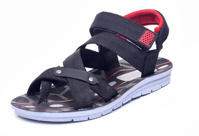 

Calcados Men Black::Red Sandals