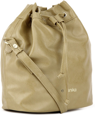 

Remanika Women Casual Beige PU Hand-held Bag