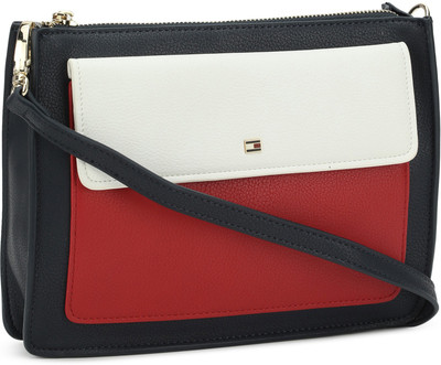 

Tommy Hilfiger Women Casual Blue PU Clutch