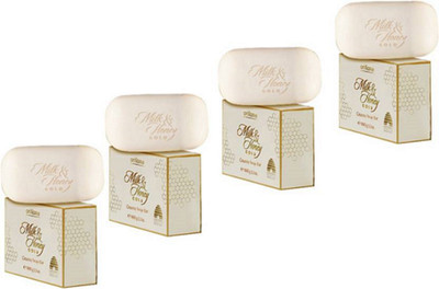 

Oriflame Sweden milk and honey(400 g, Pack of 4)