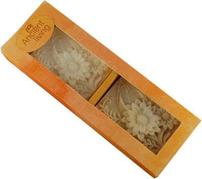 

Ancient Living Handmade Designer Flower Soap enriched with Organic Neroli Essential oil (set of 2)(100 g, Pack of 2)
