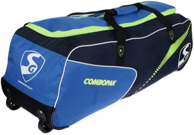 SG COMBOPAK Cricket gear(Blue, Kit Bag)