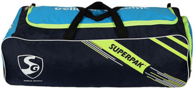 

SG SUPERPAK Cricket gear(Blue, Kit Bag)