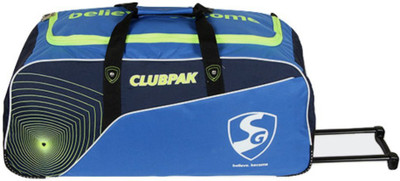 

SG CLUBPAK Cricket gear(Blue, Kit Bag)