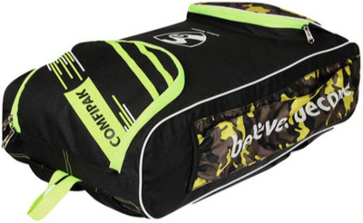 

SG COMFIPAK (BLACK) Cricket gear(Black, Kit Bag)