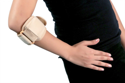 

MAA APPEARLS & DESINGER Tennis Elbow Protector Deluxe Elbow Support(Beige