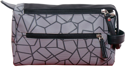 

Flyura Stylish Printed Gym Bag for men /Women Travel Toiletry Kit(Grey)