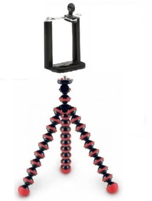 

Clairbell AHR_531A_Gorilla coolpad Portable tripod||360 degree tripod|| Foldable triopod|| Camera stand|| Mobile Tripod|| Camcorder tripod|| Camera mount|| Extendable tripod||Three-Dimensional Head & Quick Release Plate|| Assorted color|| Compatible with 