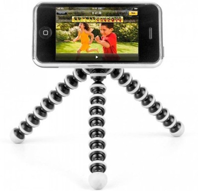 

Clairbell TGQ_462T_Gorilla coolpad Portable tripod||360 degree tripod|| Foldable triopod|| Camera stand|| Mobile Tripod|| Camcorder tripod|| Camera mount|| Extendable tripod||Three-Dimensional Head & Quick Release Plate|| Assorted color|| Compatible with 