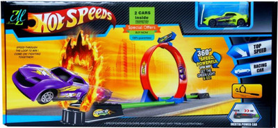 

FEMININE STYLE Hot Speeds Storm Spin Way Track set (MULTI COLOR)(Multicolor)