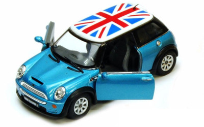 

Green Apple Kinsmart Mini Cooper (Blue)(Blue)