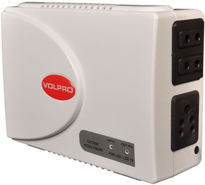 

VOLPRO LED / LCD / SMART TELEVISION Voltage Stablizer(White)