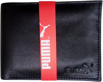 

Puma Men Formal Black Genuine Leather Wallet(4 Card Slots)