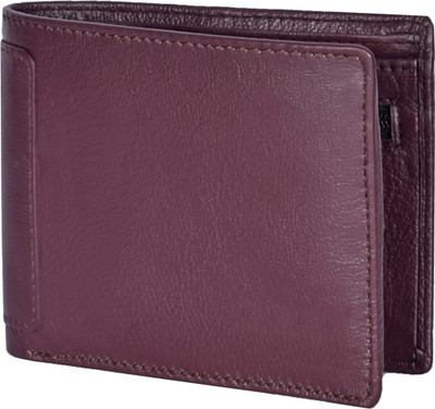 

Toughstance Men Brown Genuine Leather Wallet(7 Card Slots)