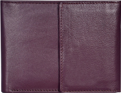 

Death By Color Men Brown Genuine Leather Wallet(5 Card Slots)