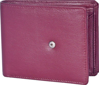 

Huntsman Men Maroon Genuine Leather Wallet(5 Card Slots)