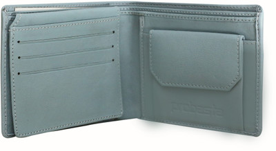 

Probasta Men Blue Genuine Leather Wallet(4 Card Slots), Black