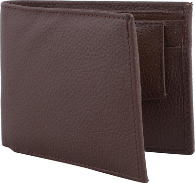 

Rockwell fashion Men Brown Genuine Leather Wallet(6 Card Slots)