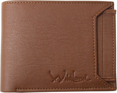 

Wildland Men Tan Artificial Leather Wallet(7 Card Slots)
