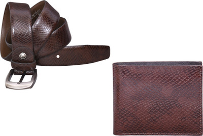 

ZAZ Belt, Wallet Combo(Brown)