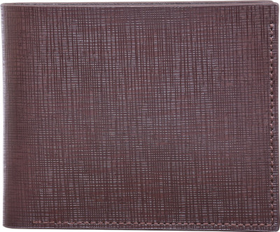 

ZAZ Men Brown Genuine Leather Wallet(7 Card Slots)