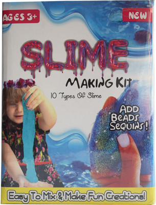 

Kiditos Slime Making Kit, 10 Types of Slime Crafts Toy