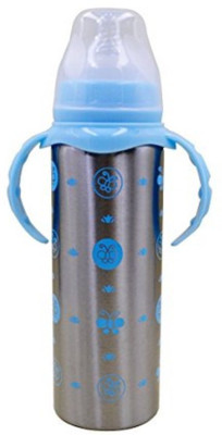 

Guru Kripa Baby Products ™ Presents 240 ml Multi functional Baby Food Grade Cartoon Print Stainless Steel Feeding Bottle Cum Straw Cum Sipper With Silicone Straw Thermos Flask Vacuum Water Bottle Attractive Color And Beautiful Design (12 Hours Hot-Cold Te