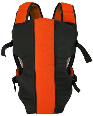 

Crack4Deal Premium 4 in 1 Adjustable Baby Carrier - Orange and Black Baby Carrier(Orange and Black, Front Carry facing in)