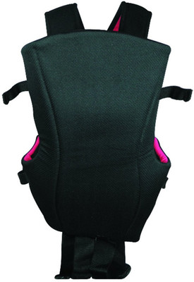 

Crack4Deal 2-In-1 Convertible Carrier - Black and Pink Baby Carrier(Multicolor, Front Carry facing in)