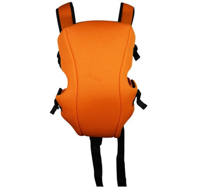 

Crack4Deal Premium 2 in 1 Adjustable Baby Carrier - Orange and Black Baby Carrier(Orange and Black, Front Carry facing in)
