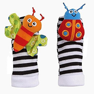 

Kuhu Creations Kids Foot Rattle(Multicolor)