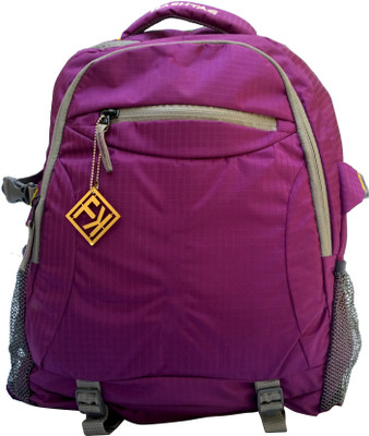 

Fashion Knockout Amethyst Self Check 5 L Trolley Laptop Backpack(Purple)