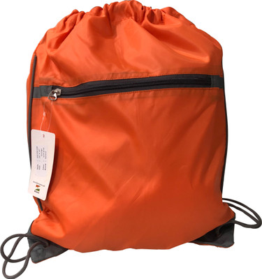 

Believe Draw String Bag 7 L Backpack(Blue, Grey, Orange, Red, Black), Bd - orange