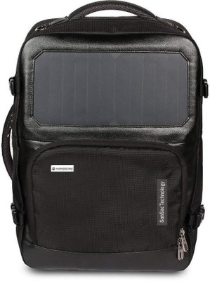 

Sunsac Nimbus Backpack - Black - Solar Panel - ECO-Friendly 20 L Backpack(Black)