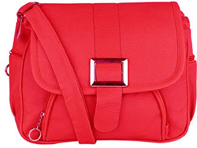 

Stylon Sling Bag Waterproof Sling Bag(Red, 3 L)