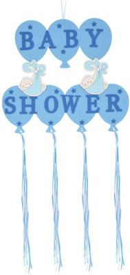 

Smartcraft Baby Shower Banner with Frills - Blue Banner(36 ft, Pack of 1)